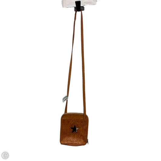 Crossbody Leather By Clothes Mentor, Size: Small