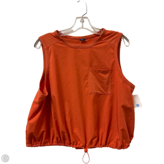 Athletic Tank Top By Old Navy In Orange, Size: L