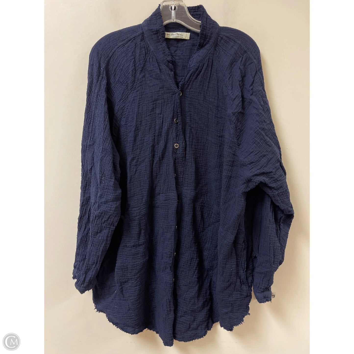 Tunic Long Sleeve By We The Free In Navy, Size: L