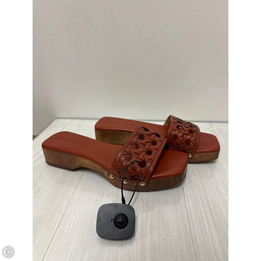 Shoes Designer By Tory Burch In Brown, Size: 9
