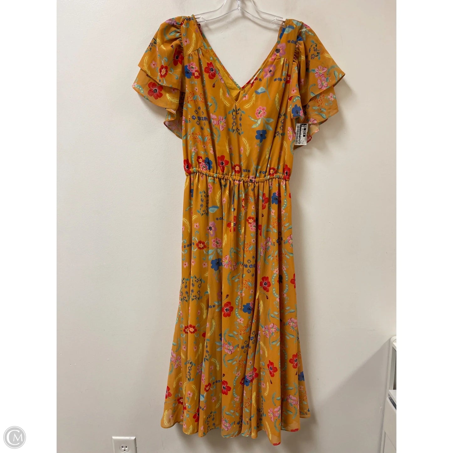 Dress Casual Maxi By Modcloth In Yellow, Size: S