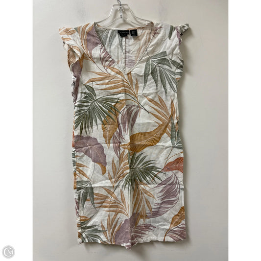 Dress Casual Short By Tahari By Arthur Levine In Floral Print, Size: Xs