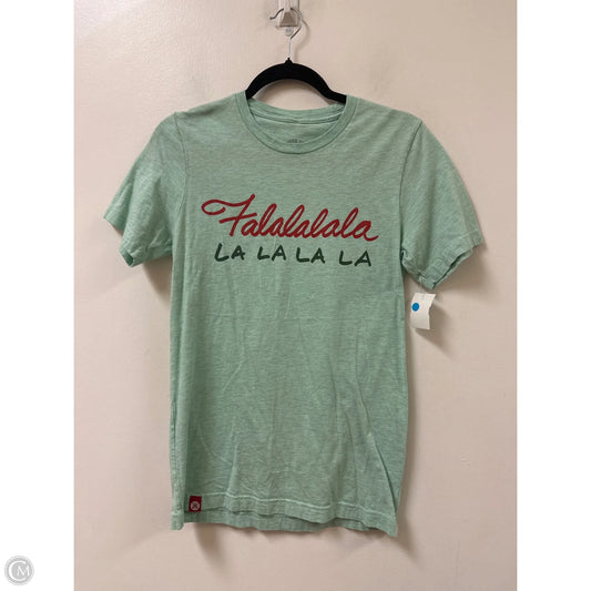 Top Short Sleeve By Clothes Mentor In Green, Size: S