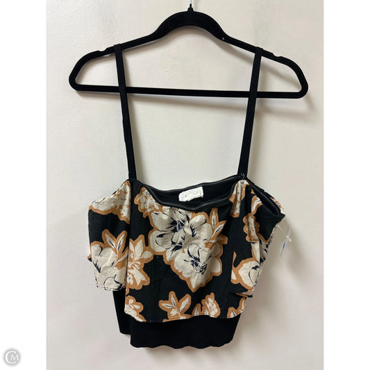 Top Sleeveless By Anthropologie In Black, Size: L