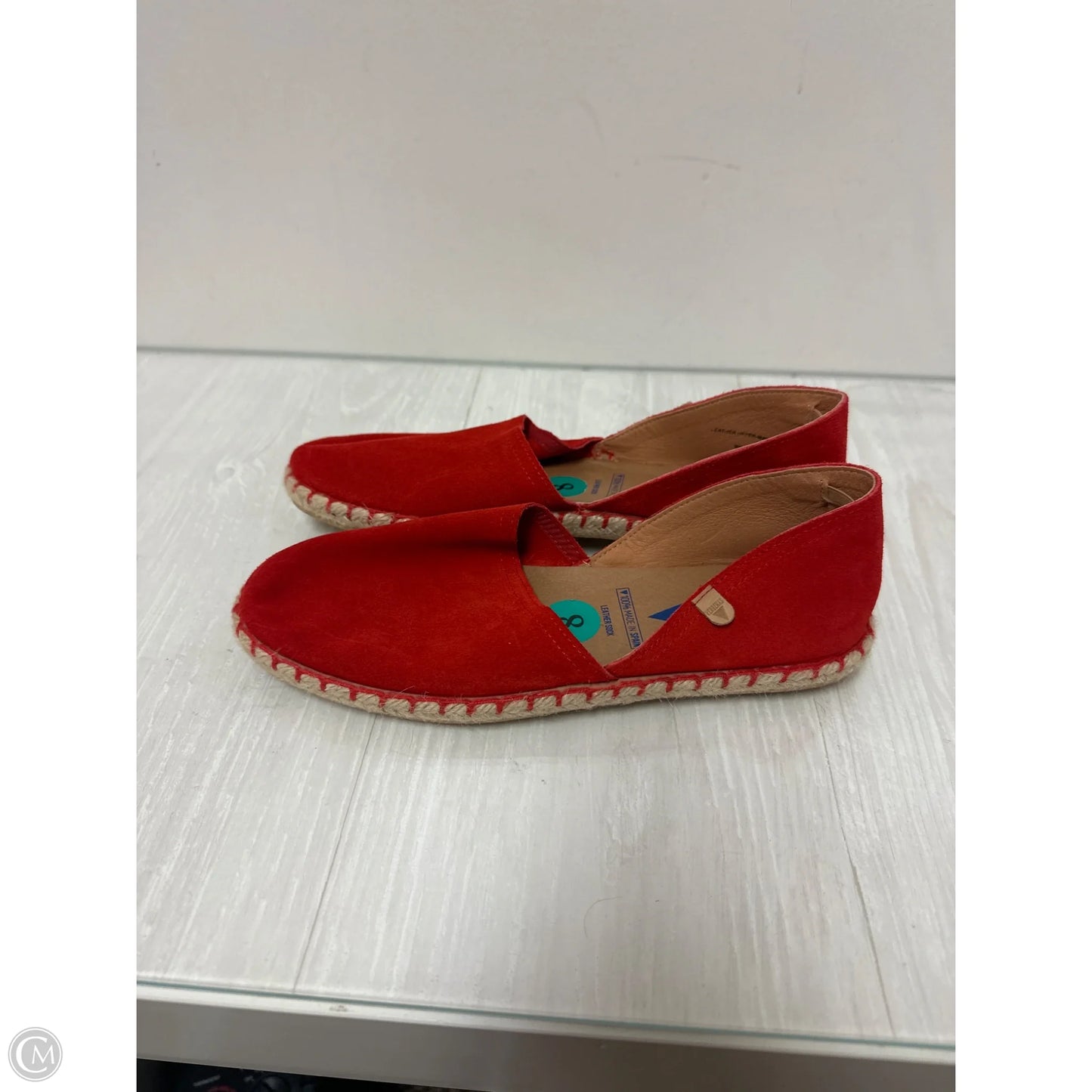 Shoes Flats By Cmc In Red, Size: 8