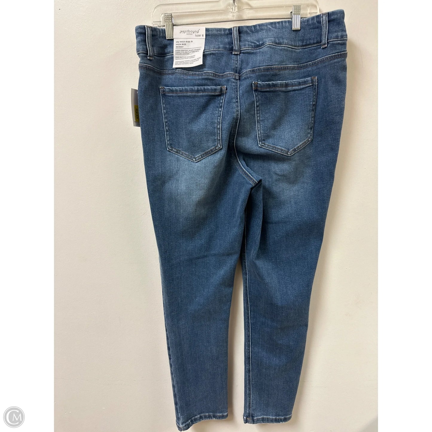 Pants Leggings By West Bound In Blue Denim, Size: 16