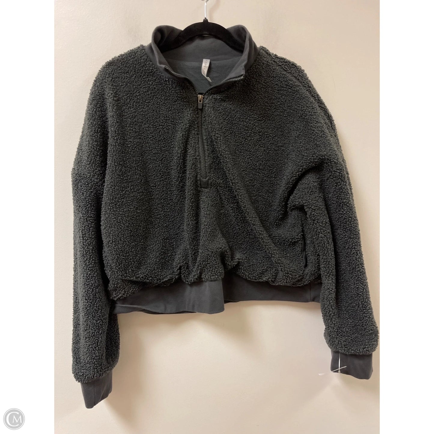 Sweater By Fabletics In Grey, Size: Xl