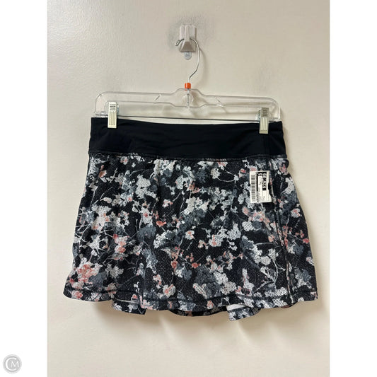 Athletic Skort By Lululemon In Black, Size: 6