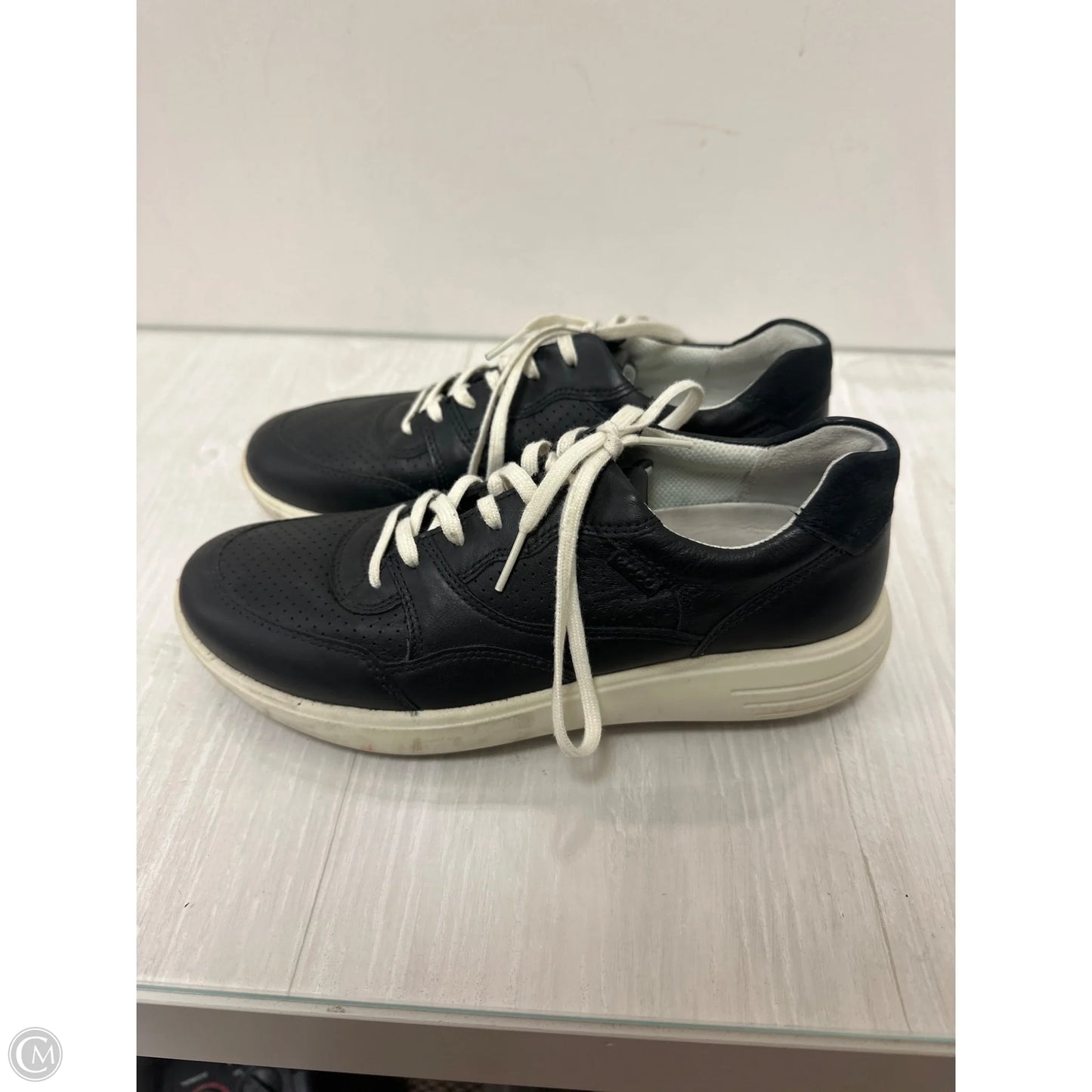 Shoes Sneakers By Ecco In Black, Size: 7.5