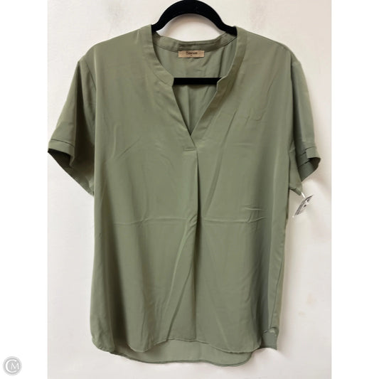 Top Short Sleeve By Clothes Mentor In Green, Size: Xl