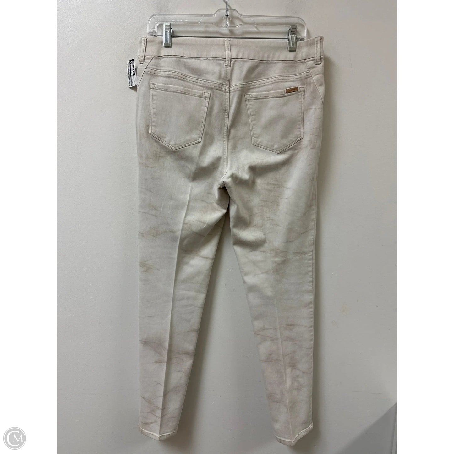 Jeans Skinny By Chicos In Cream, Size: 8