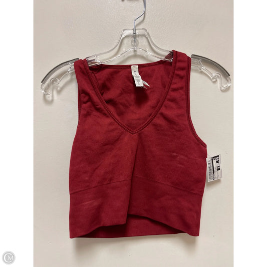 Athletic Bra By Athleta In Red, Size: S