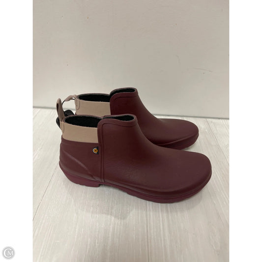 Boots Rain By Bogs In Red, Size: 9