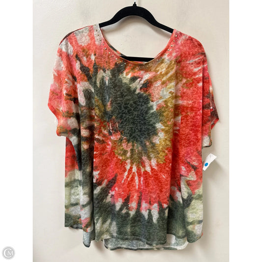 Top Short Sleeve By Ruby Rd In Multi-colored, Size: 3x
