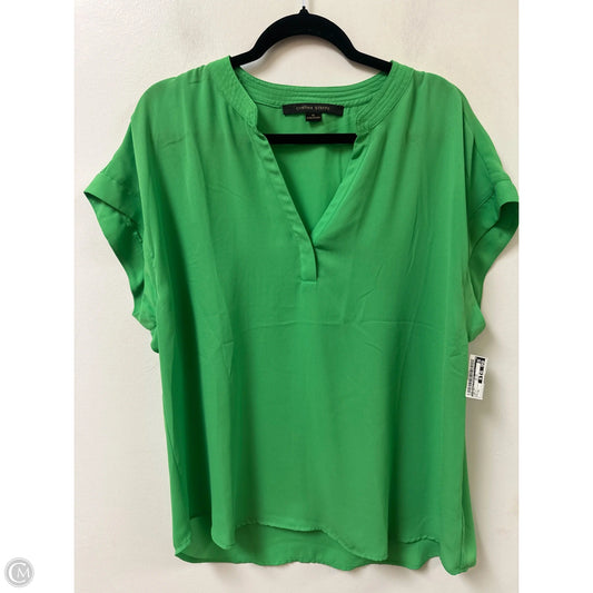 Top Short Sleeve By Cynthia Steffe In Green, Size: Xl