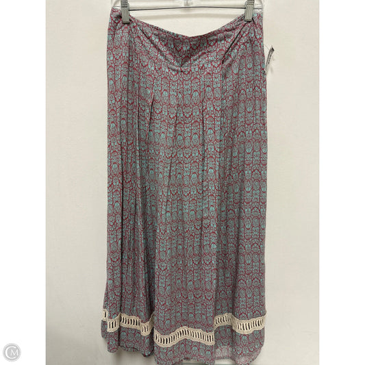 Pants Wide Leg By Kori America In Blue & Red, Size: 8