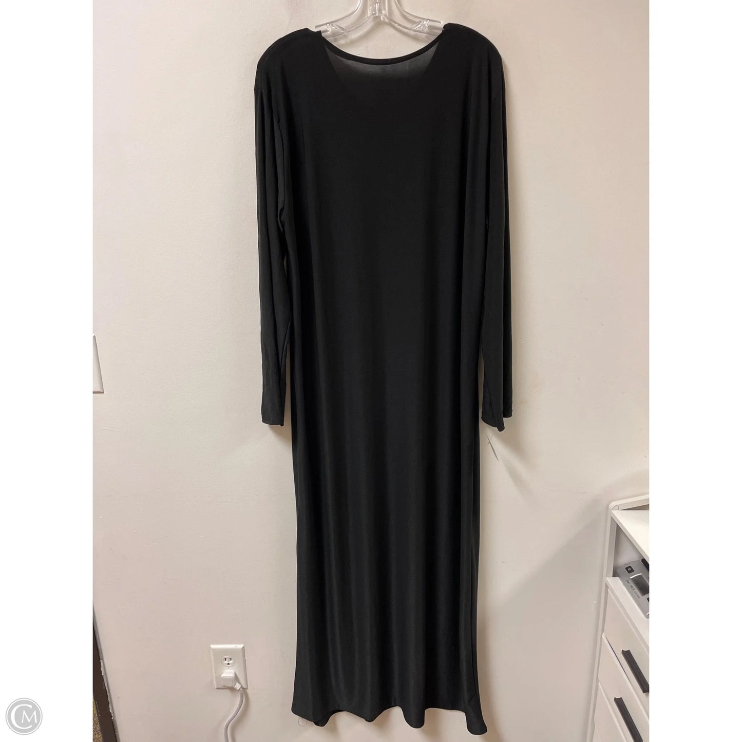 Dress Casual Maxi By Clothes Mentor In Black, Size: Xl