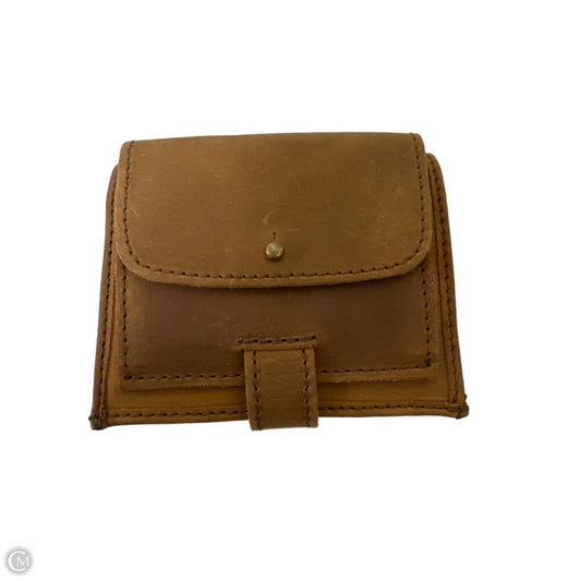 Wallet Leather By Clothes Mentor, Size: Medium