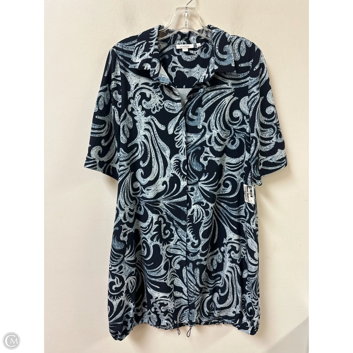 Dress Casual Short By Chicos In Blue, Size: M