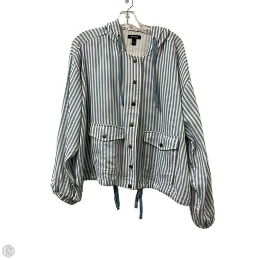 Jacket Other By Torrid In Blue, Size: L