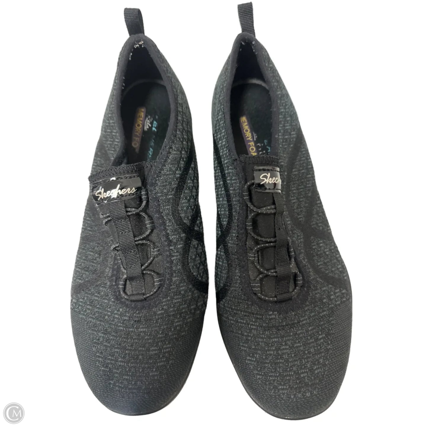 Shoes Athletic By Skechers In Black, Size: 10