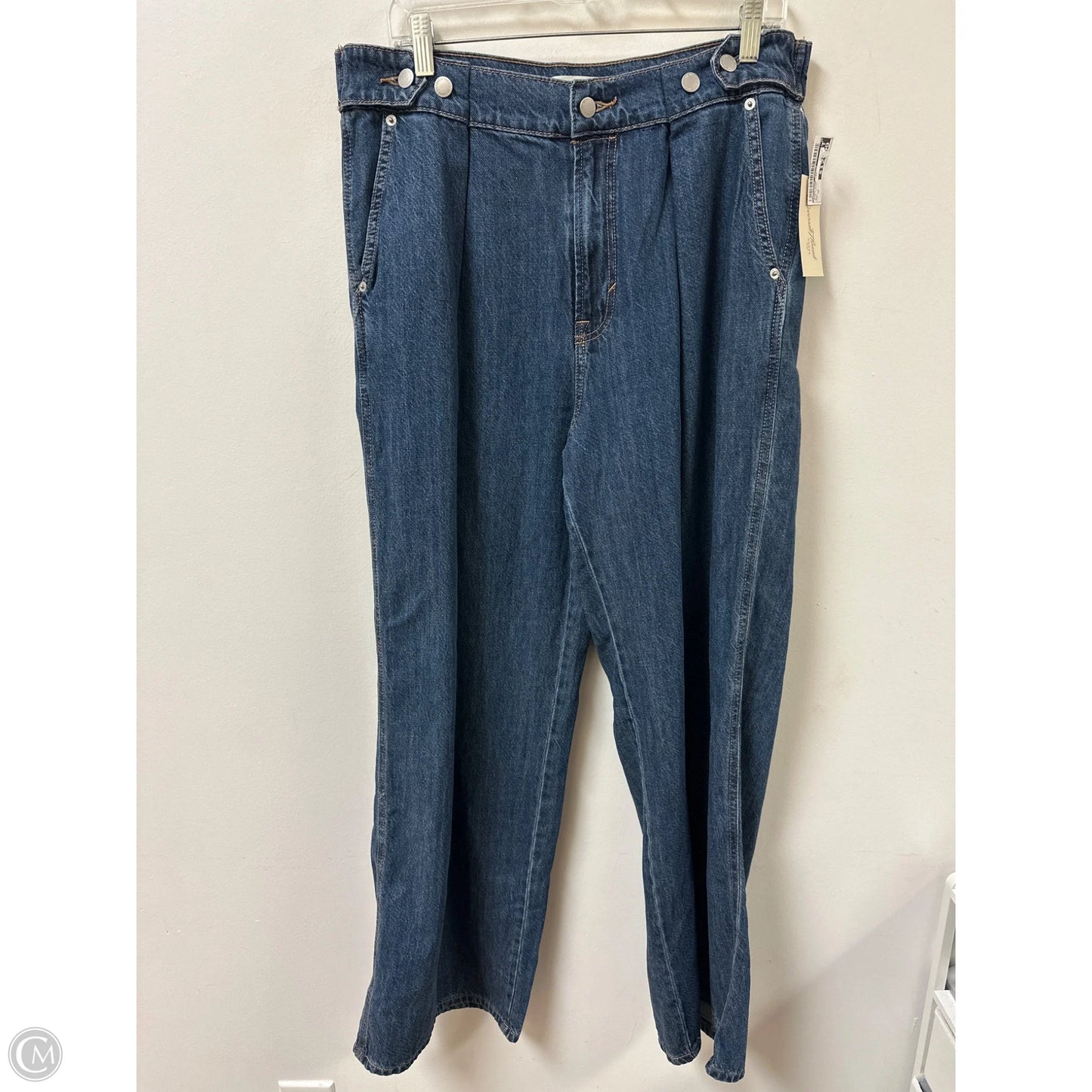 Jeans Wide Leg By Universal Thread In Blue Denim, Size: 10