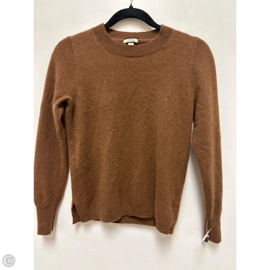 Sweater Cashmere By J. Crew In Brown, Size: S