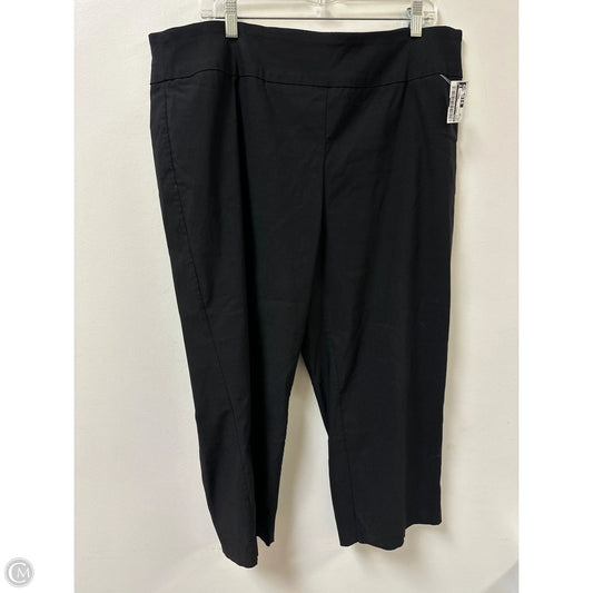 Pants Dress By Cato In Black, Size: 20