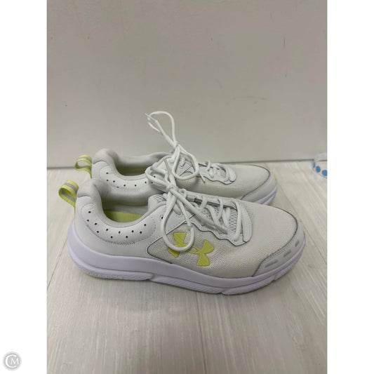 Shoes Athletic By Under Armour In White, Size: 10