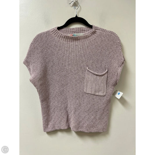 Top Sleeveless By Free People In Purple, Size: Xs