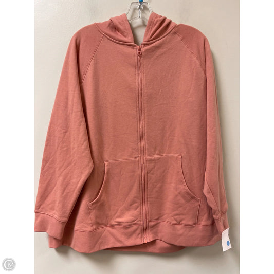 Jacket Other By Terra & Sky In Pink, Size: 1x