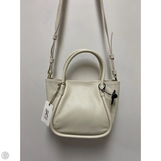 Handbag Leather By Hobo Intl, Size: Medium