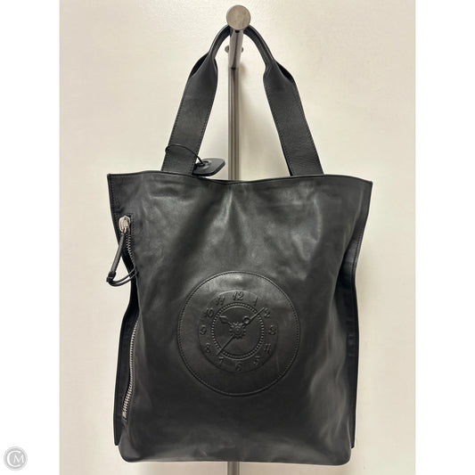 Handbag Leather By Cma, Size: Large