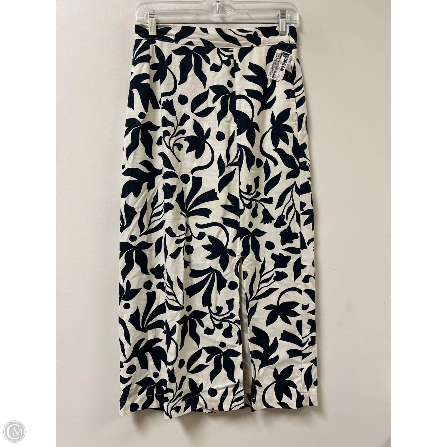 Skirt Maxi By Clothes Mentor In Navy, Size: Xs