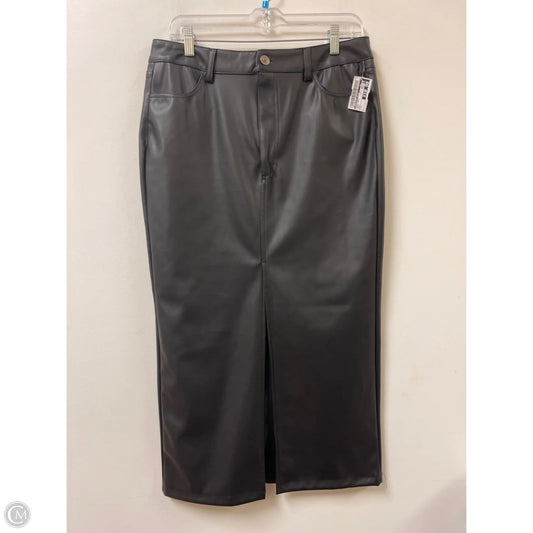 Skirt Maxi By Charlotte Russe In Black, Size: L
