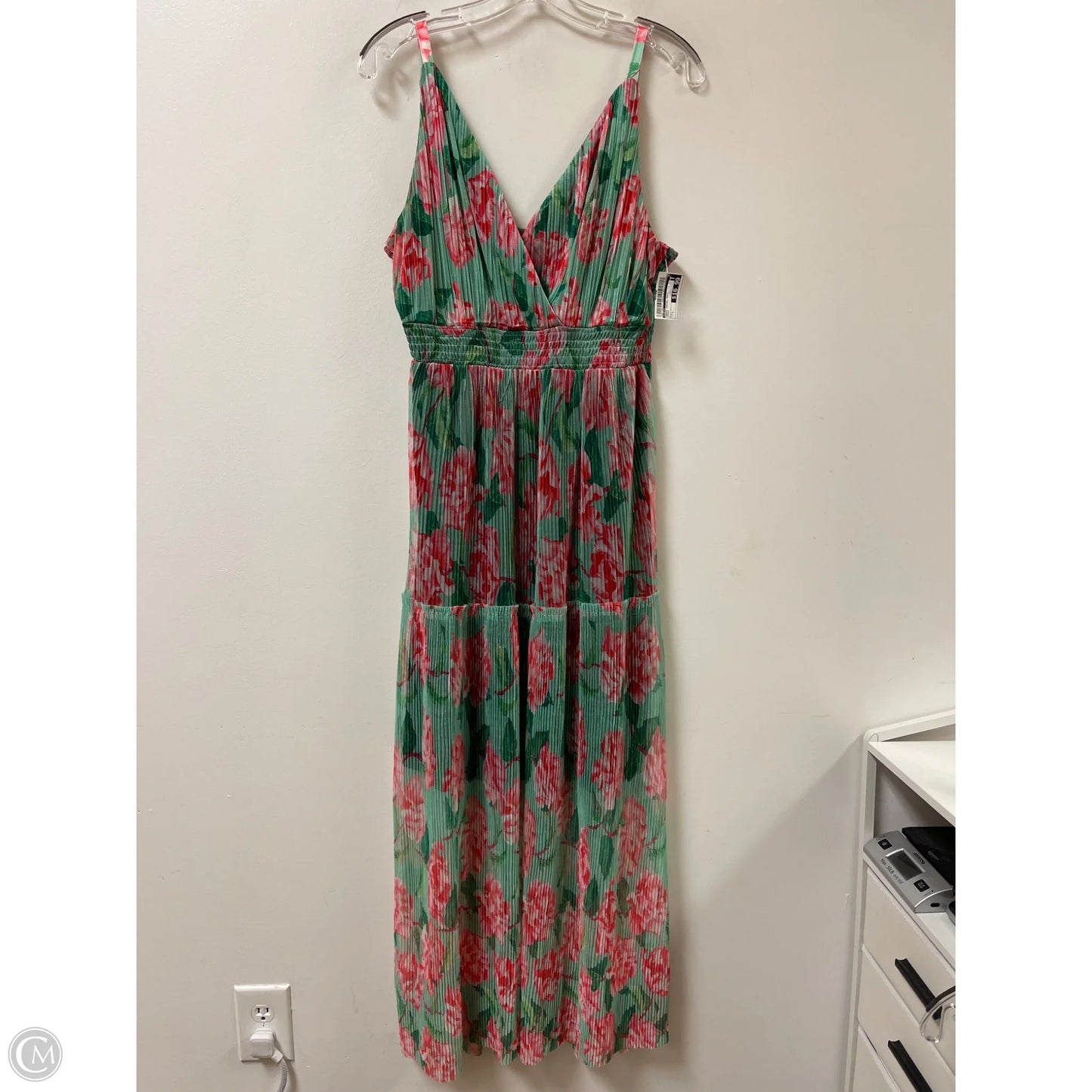 Dress Casual Maxi By Lapis In Green, Size: L