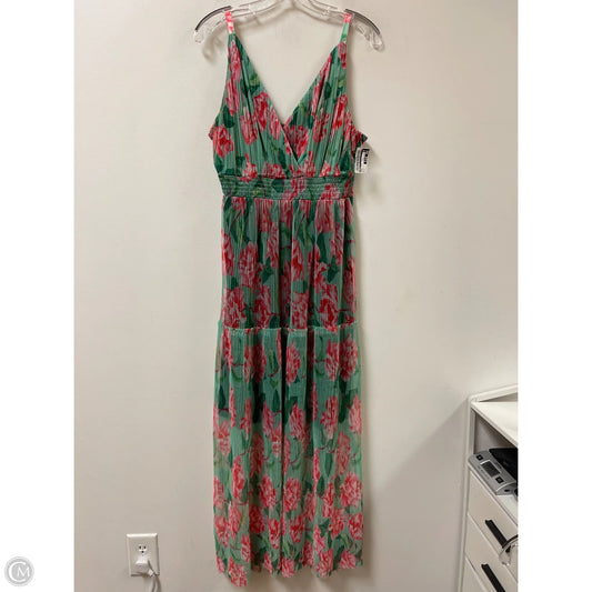 Dress Casual Maxi By Lapis In Green, Size: L