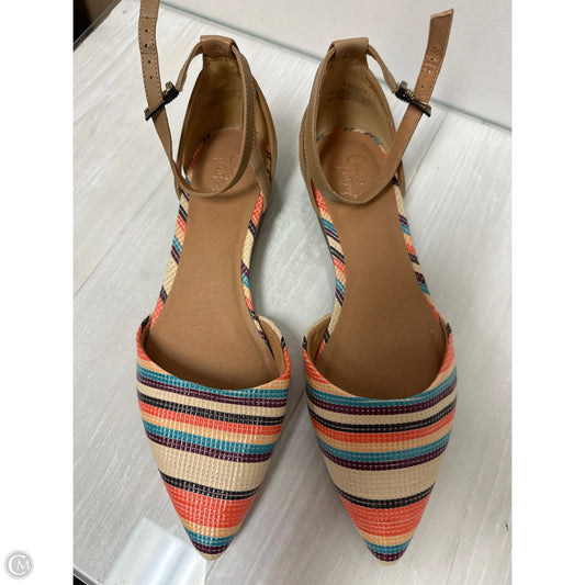 Shoes Flats By Crown Vintage In Multi-colored, Size: 9.5