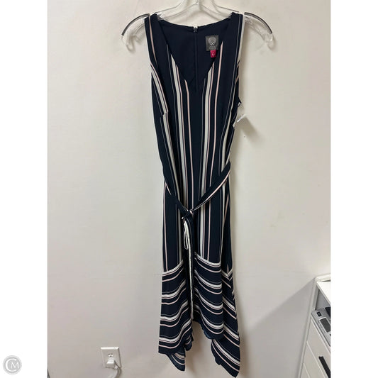 Dress Casual Maxi By Vince Camuto In Navy, Size: S