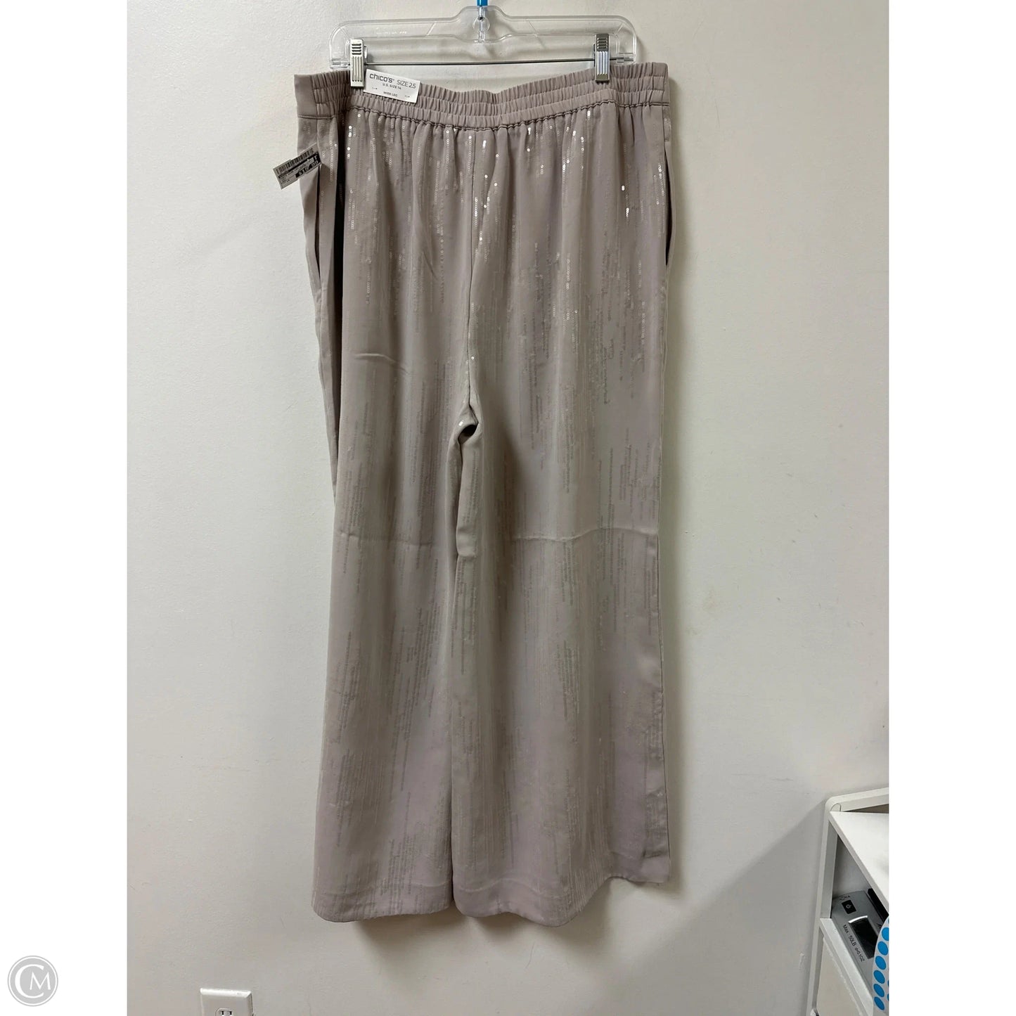 Pants Wide Leg By Chicos In Grey, Size: 14