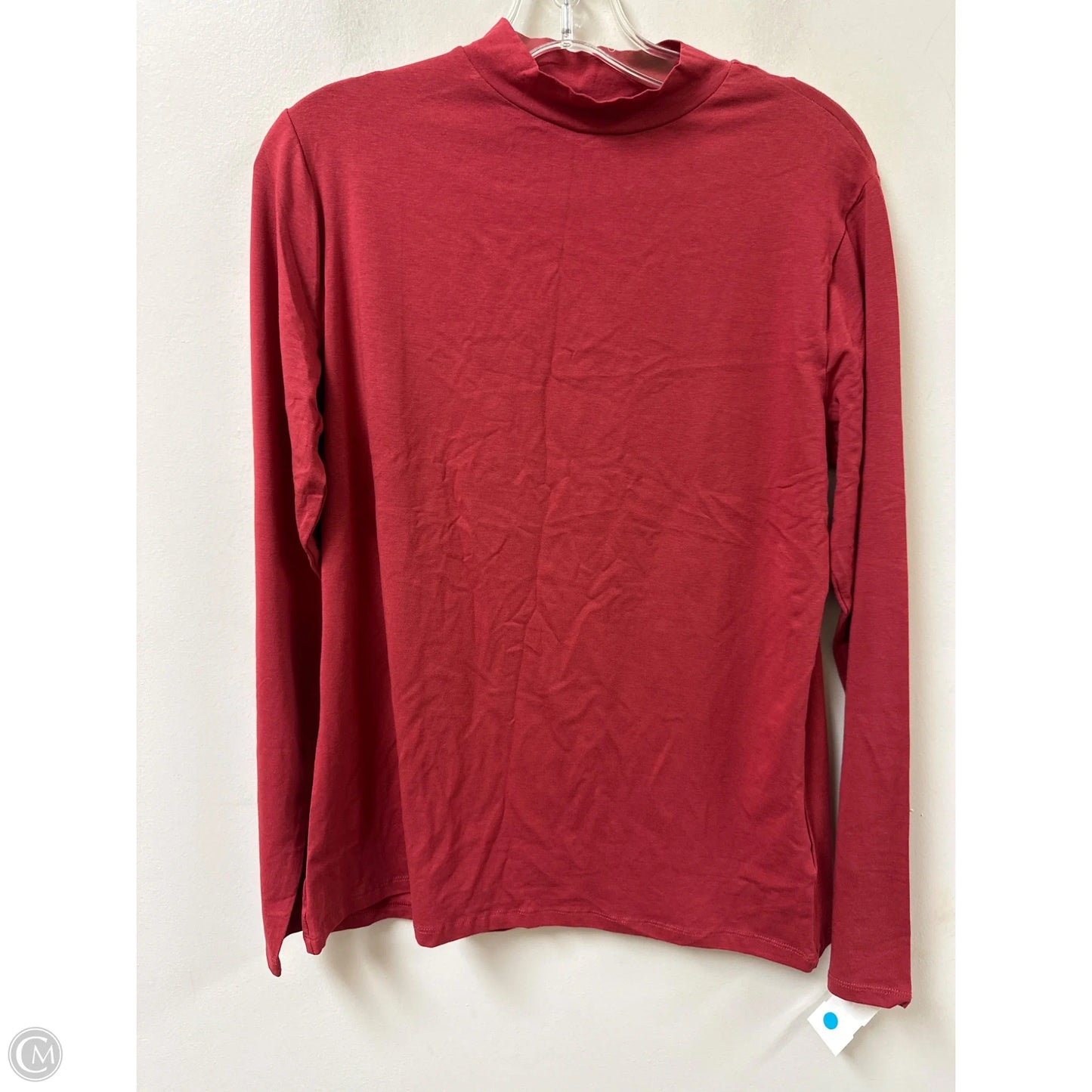 Top Long Sleeve By Clothes Mentor In Red, Size: Xl