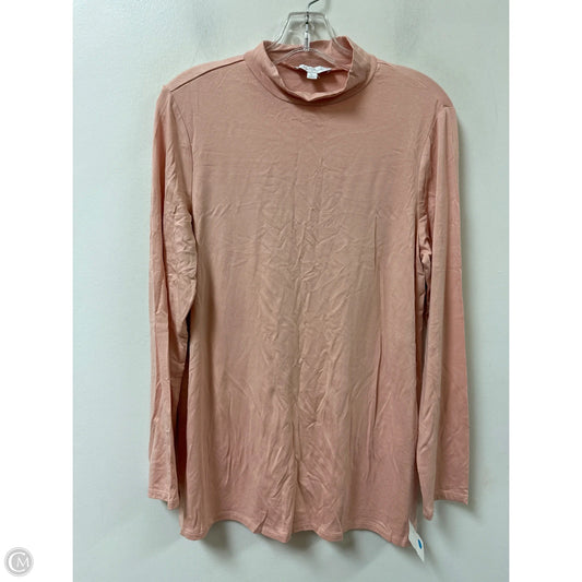 Top Long Sleeve By New Directions In Pink, Size: L
