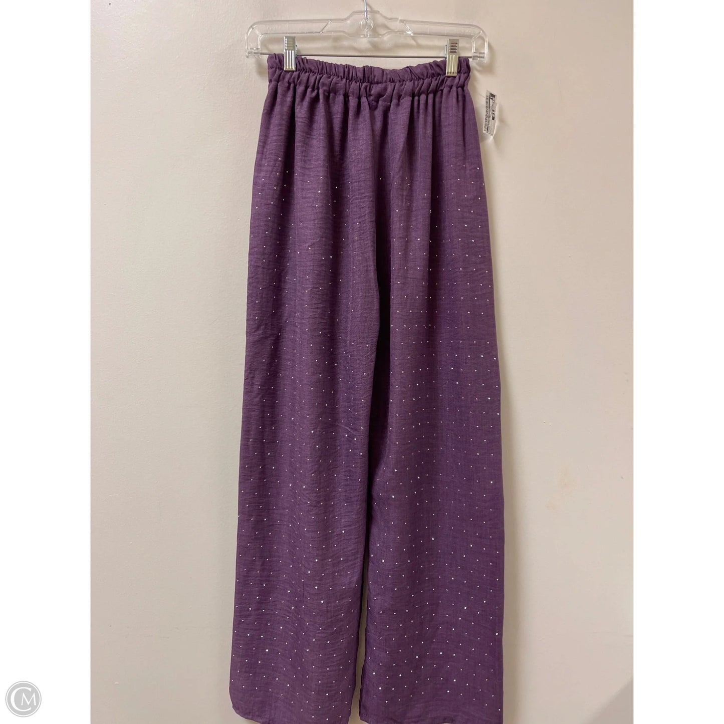 Pants Wide Leg By Clothes Mentor In Purple, Size: L