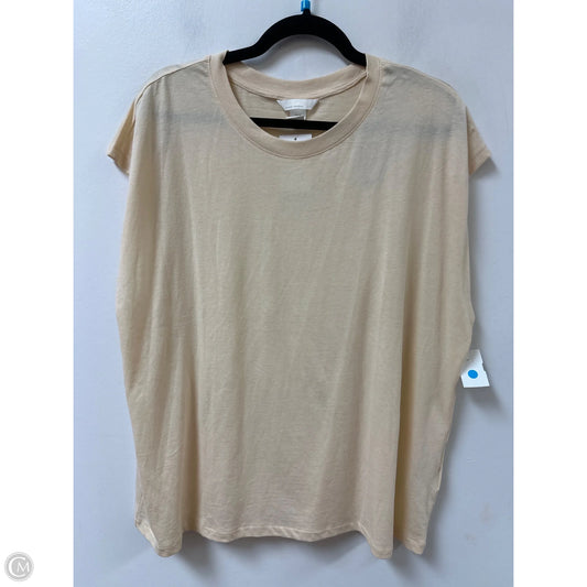 Top Sleeveless By H&m In Yellow, Size: M