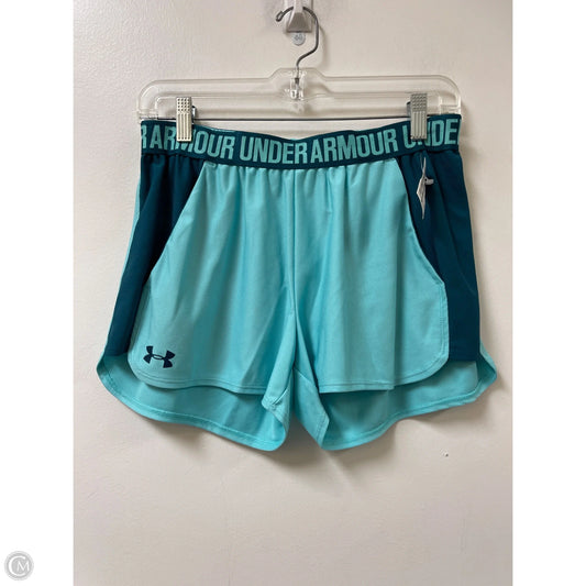 Athletic Shorts By Under Armour In Blue, Size: M