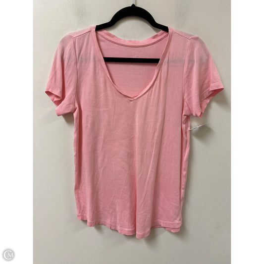 Top Short Sleeve By J. Jill In Pink, Size: S