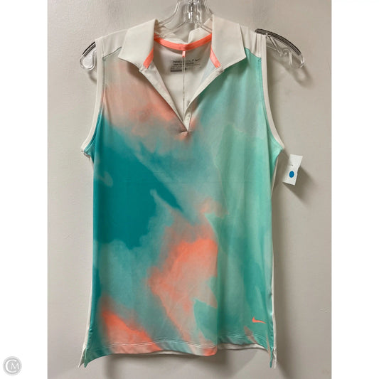 Athletic Tank Top By Nike Apparel In Multi-colored, Size: S
