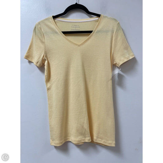 Top Short Sleeve By Talbots In Zebra Print, Size: S