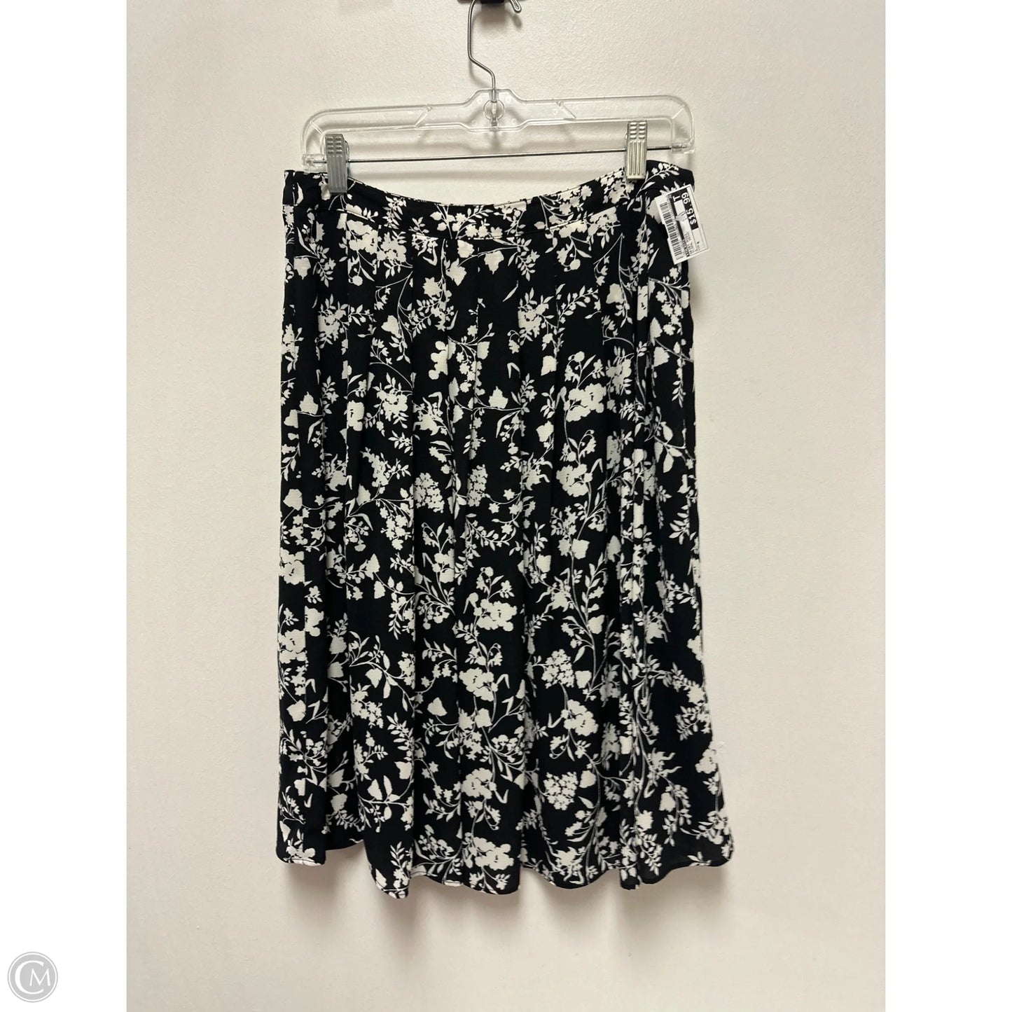 Skirt Midi By Talbots In Floral Print, Size: 4