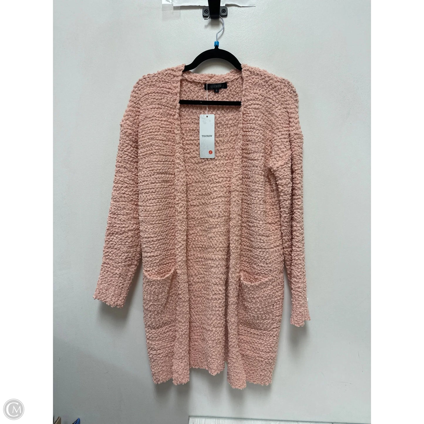 Sweater Cardigan By Clothes Mentor In Purple, Size: S